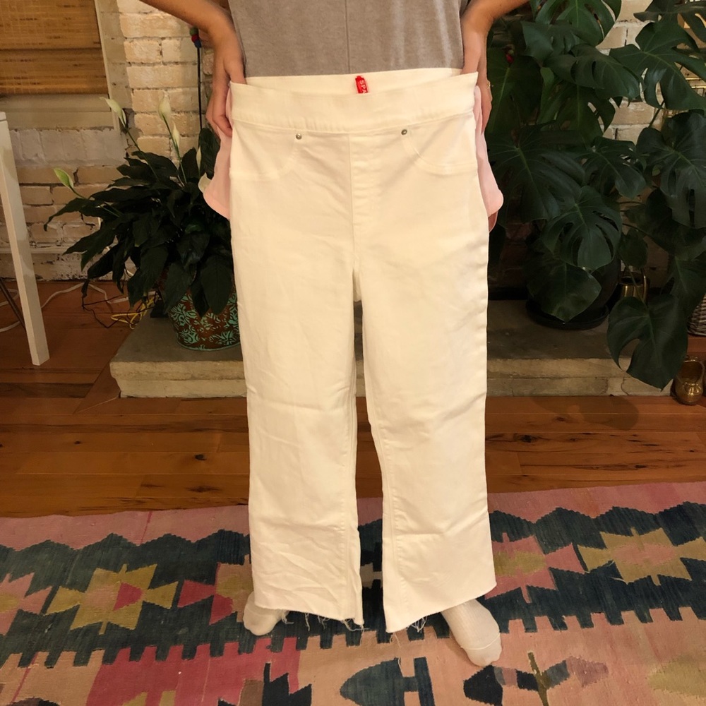 Spanx white jeans